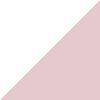 Bold Pale Pink and White Oversized Geometric Triangle