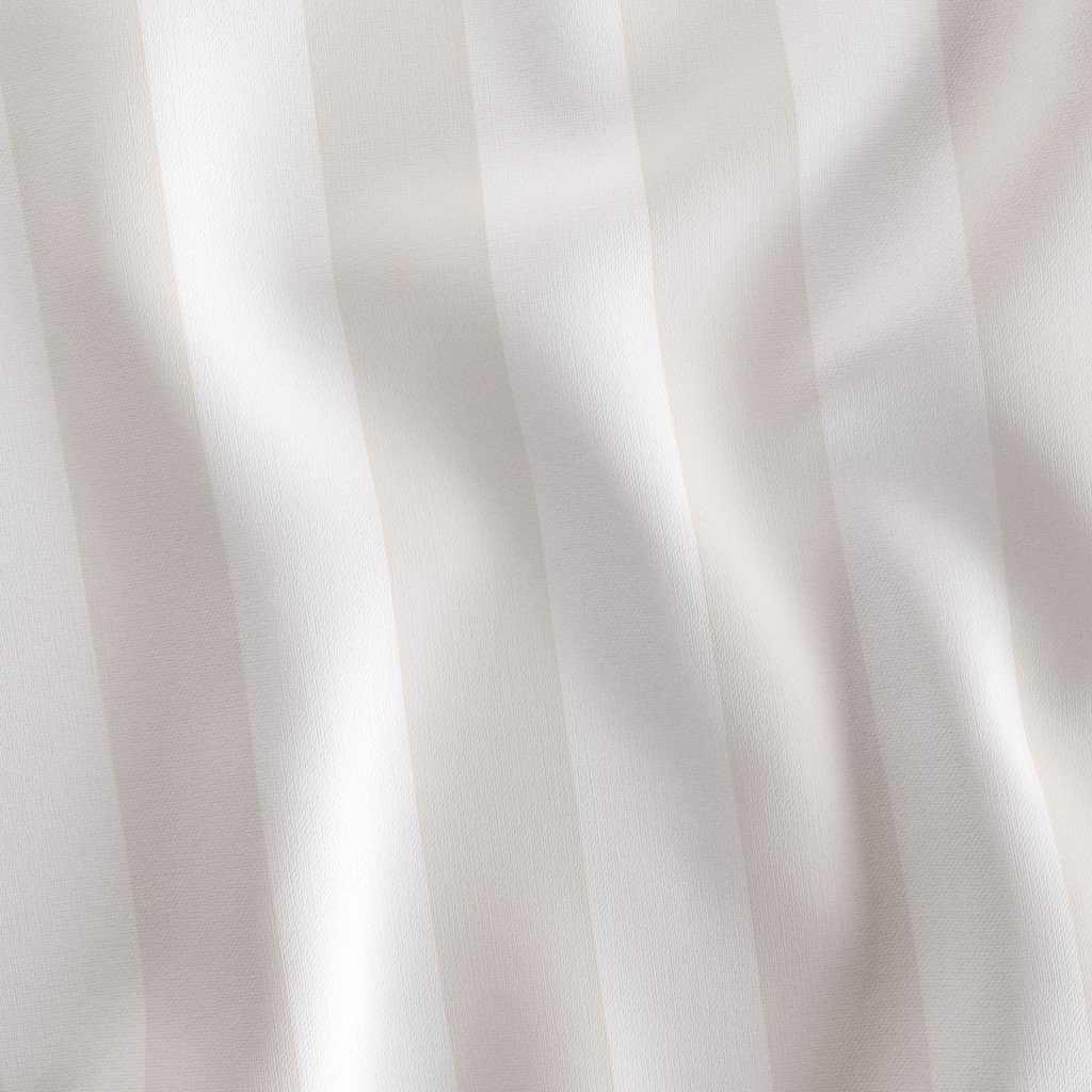 2 Inch Bone White Classic Stripe Pattern Fabric warm tone fabric