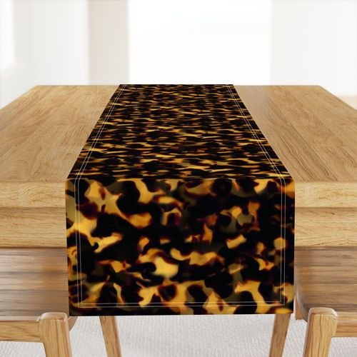 Original Gold and Brown Tortoiseshell Seamless Repeat Pattern Design Collection Design Collection gold and brown table runner design