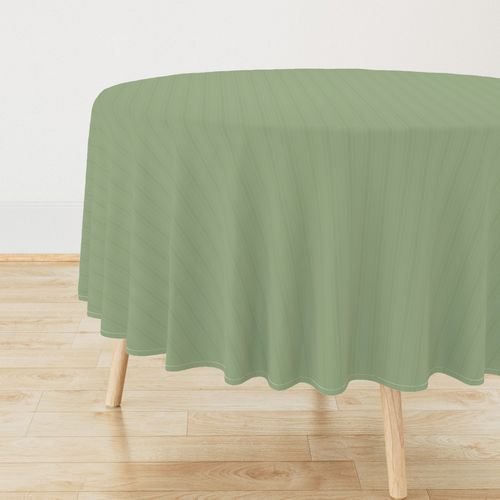 Tonal Sage Green Tailored Ticking Stripe Cottage Farmhouse Small Scale Interior Collection Design Collection tonal stripe tablecloth design