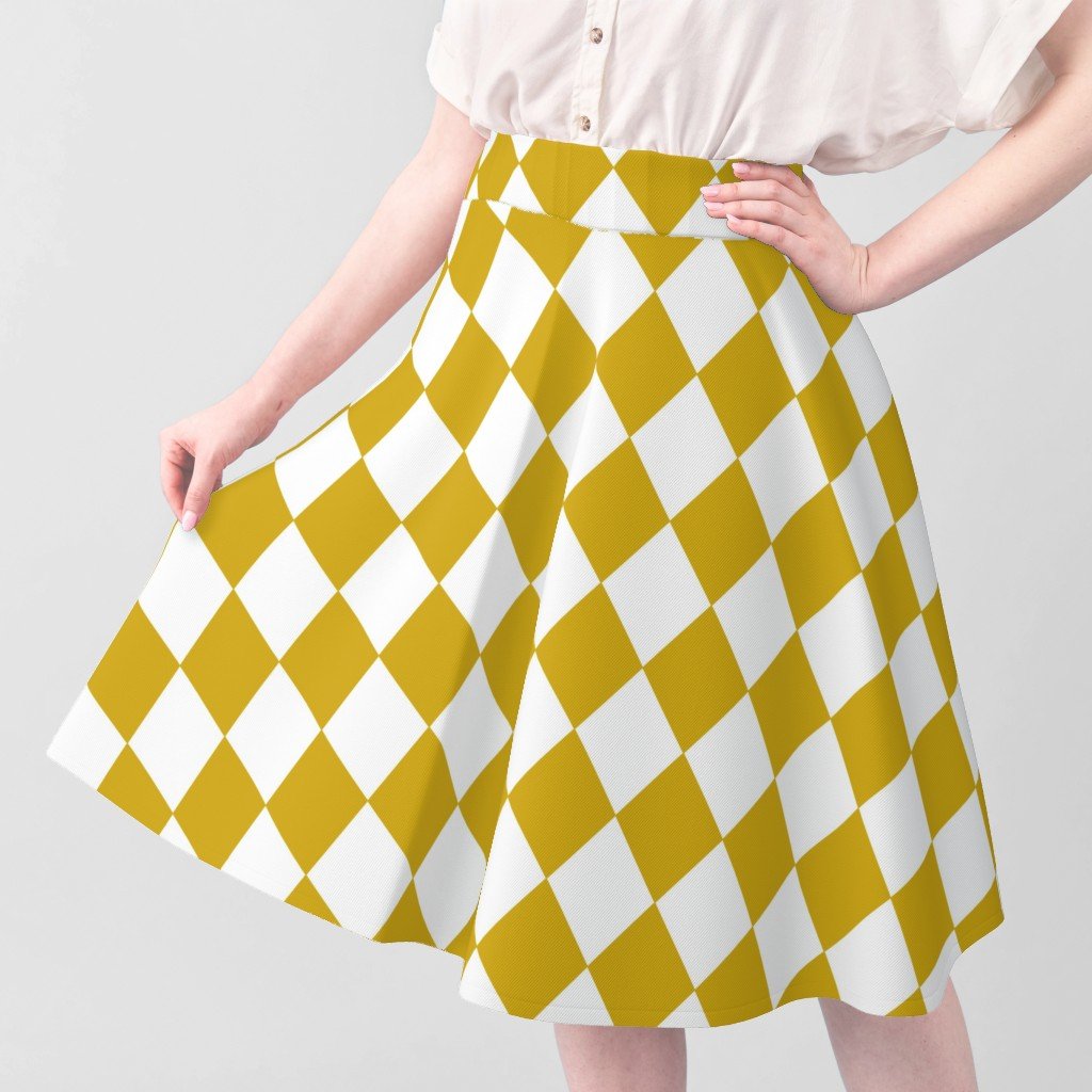 Antique Moss Yellow Modern Diamond Pattern Design Collection Design Collection antique moss fabric