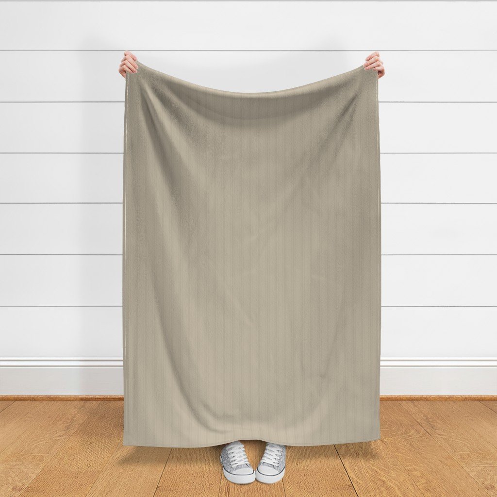 Tonal Mushroom Tailored Ticking Stripe Cottage Farmhouse Small Scale Fabric neutral stripe fabric