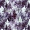 Small Endless Winter Tree Dreamscape Trees in Soft Plum Misty Forest