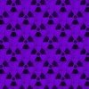 Purple and Black Radiation Warning Grunge Pattern