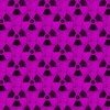 Hot Pink and Black Radiation Warning Grunge Pattern