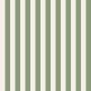 Classic Ivory and Sage Green One Inch Broad Stripe Pattern