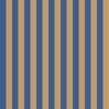 Classic Navy Blue and Camel One Inch Broad Stripe Pattern