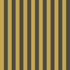 Classic Mustard Gold and Charcoal One Inch Broad Stripe Pattern