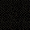 Halloween Harvest Glow Gold Black Seamless Pattern