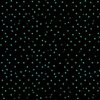 Halloween Phantom Glow Teal Black Seamless Pattern