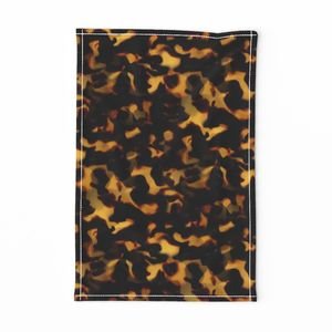 Original Gold and Brown Tortoiseshell Seamless Repeat Pattern Design Collection Design Collection gold tortoiseshell tea towel design