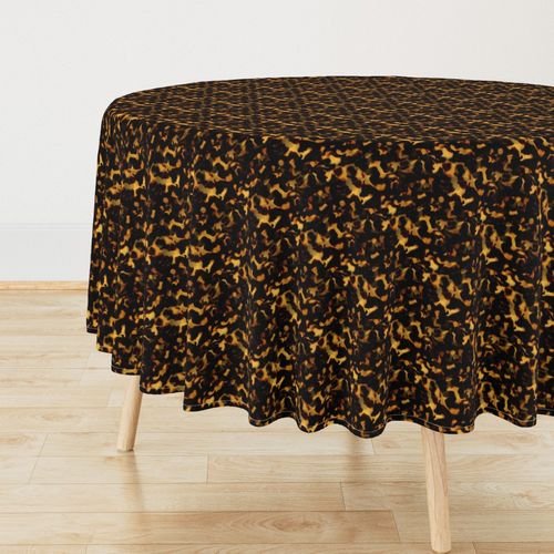 Smaller Gold and Brown Tortoiseshell Seamless Repeat Pattern Home Decor Collection Decor Collection brown tortoiseshell tablecloth design