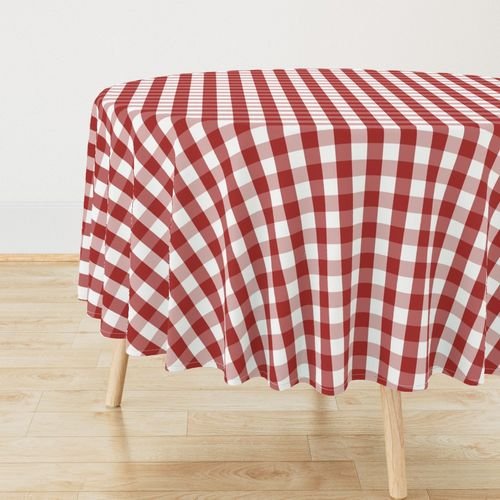 Aurora Red Gingham Check Pattern Design Collection Design Collection gingham check tablecloth design