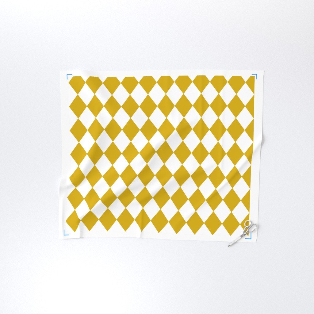 Antique Moss Yellow Modern Diamond Pattern Design Collection Design Collection antique moss diamond fabric