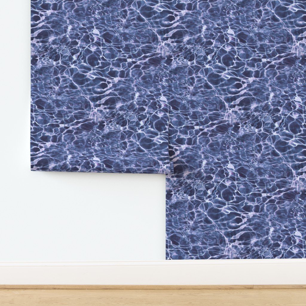 Croatia Vis Island Violet Blue Water Ripples Interior Collection design