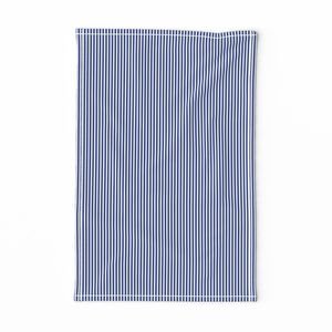 Naval Map Blue with White Pinstripes Dad Edit Design Collection Home Decor Collection father tea towel design