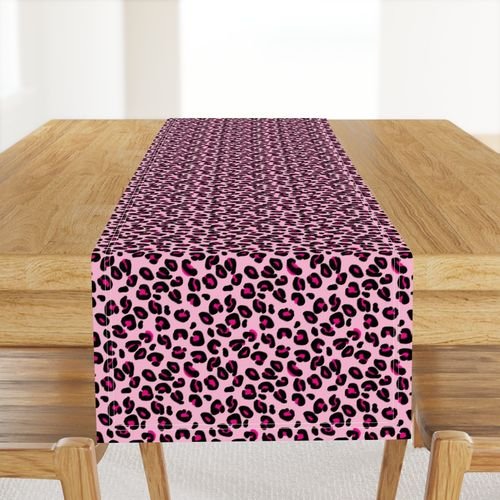 Leopard Spots Pink Home Decor Collection Home Styling Collection pink spots table runner design