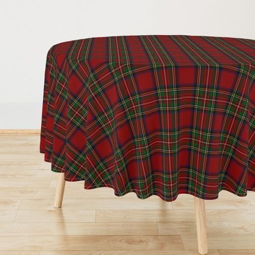 Royal Stewart Tartan Clan Plaid Home Decor Collection Home Styling Collection stewart tartan tablecloth design