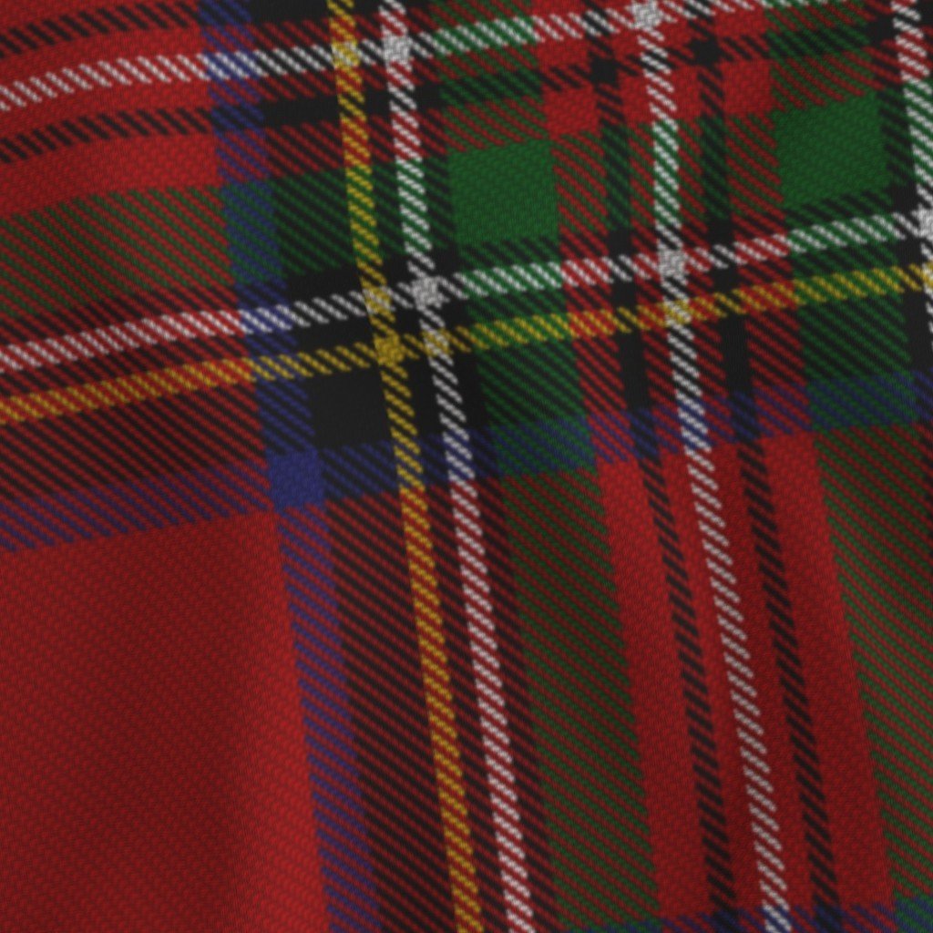 Royal Stewart Tartan Clan Plaid Interior Collection Design Collection royal tartan fabric