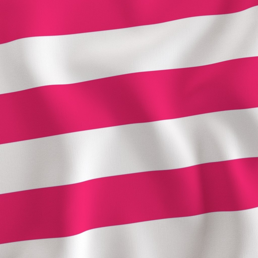 Florida Flamingo Pink Horizontal Tent Stripes Florida Colors of the Interior Collection Home Decor Collection florida flamingo str fabric