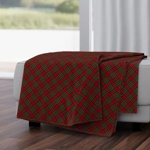 Royal Stewart Tartan Stuart Clan Plaid Tartan Design Collection Design Collection royal stewart throw blanket design