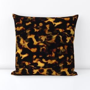 Original Gold and Brown Tortoiseshell Seamless Repeat Pattern Design Collection Design Collection tortoise shell throw pillow design