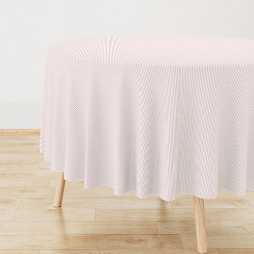 Soft Blush Pink Pinstripe in an English Country Garden Interior Collection Home Decor Collection wedding decor tablecloth design