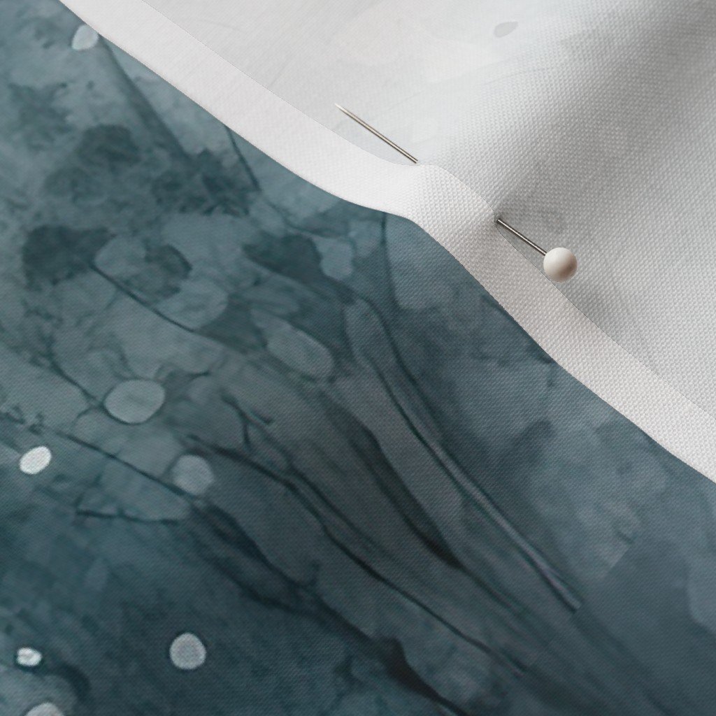 Endless Winter Dreamscape Trees in Misty Forest Decor Collection Design Collection winter trees fabric