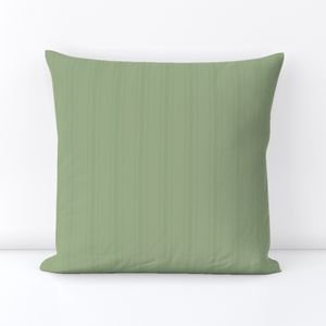 Tonal Sage Green Tailored Ticking Stripe Cottage Farmhouse Small Scale Interior Collection Design Collection soft design throw pillow design