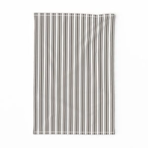 Trendy Large Brown Coco Pastel Brown French Mattress Ticking Double Stripes Home Decor Collection Home Styling Collection brown pastel tea towel design