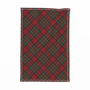 Royal Stewart Tartan Stuart Clan Plaid Tartan Home Decor Collection Interior Collection scottish scottish tea towel design