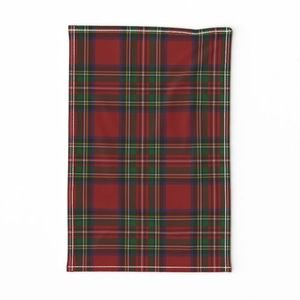Royal Stewart Tartan Clan Plaid Home Decor Collection Home Styling Collection clan tea towel design
