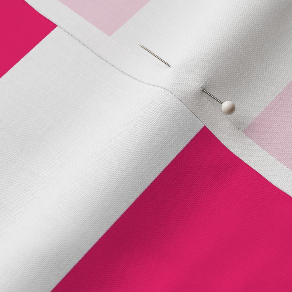 Florida Flamingo Pink Horizontal Tent Stripes Florida Colors of the Interior Collection Home Decor Collection horizontal stripes fabric