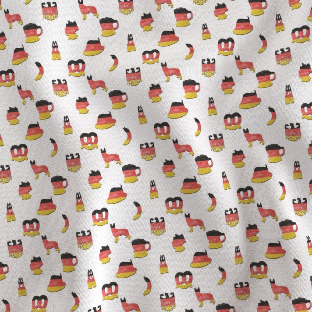 German Flag Colors for Oktoberfest October Beer Festival Motifs Fabric beer festival fabric