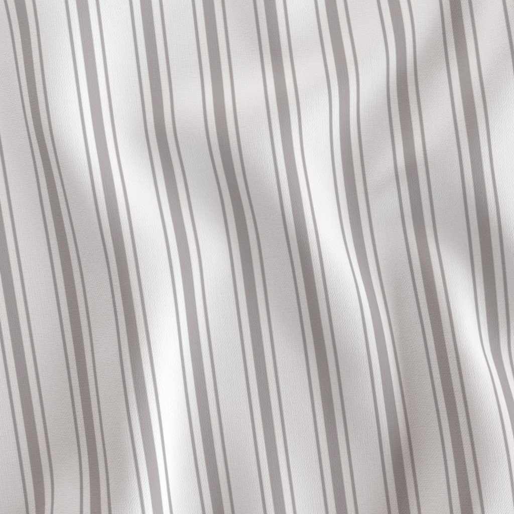 Small Fawn on White French Provincial Mattress Ticking Fabric fawn ticking fabric