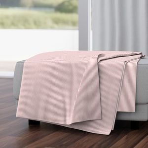 Dusty Rose Pinstripe in an English Country Garden Interior Collection Interior Collection english garden throw blanket design