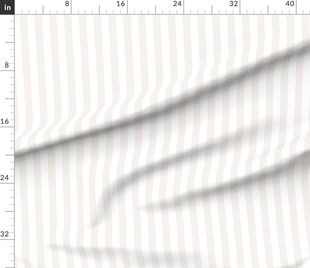 1 Inch Bone White Classic Stripe Pattern Interior Collection Home Decor Collection geometric fabric