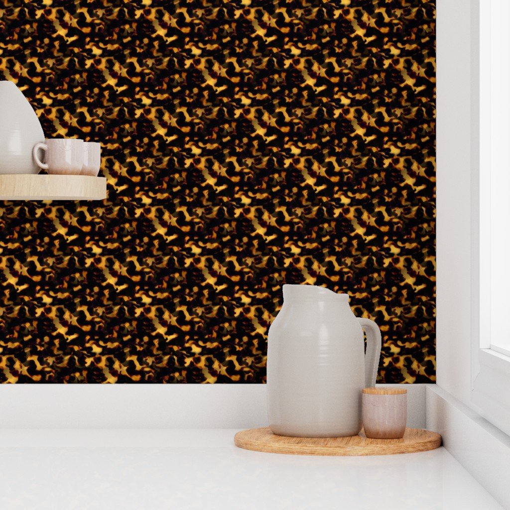 Smaller Gold and Brown Tortoiseshell Seamless Repeat Pattern Home Decor Collection Decor Collection tortoise pattern wallpaper
