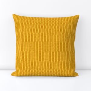 Golden Kernels of Harvest Corn in Yellow Gold for Thanksgiving Interior Collection Home Decor Collection corn kernels throw pillow design