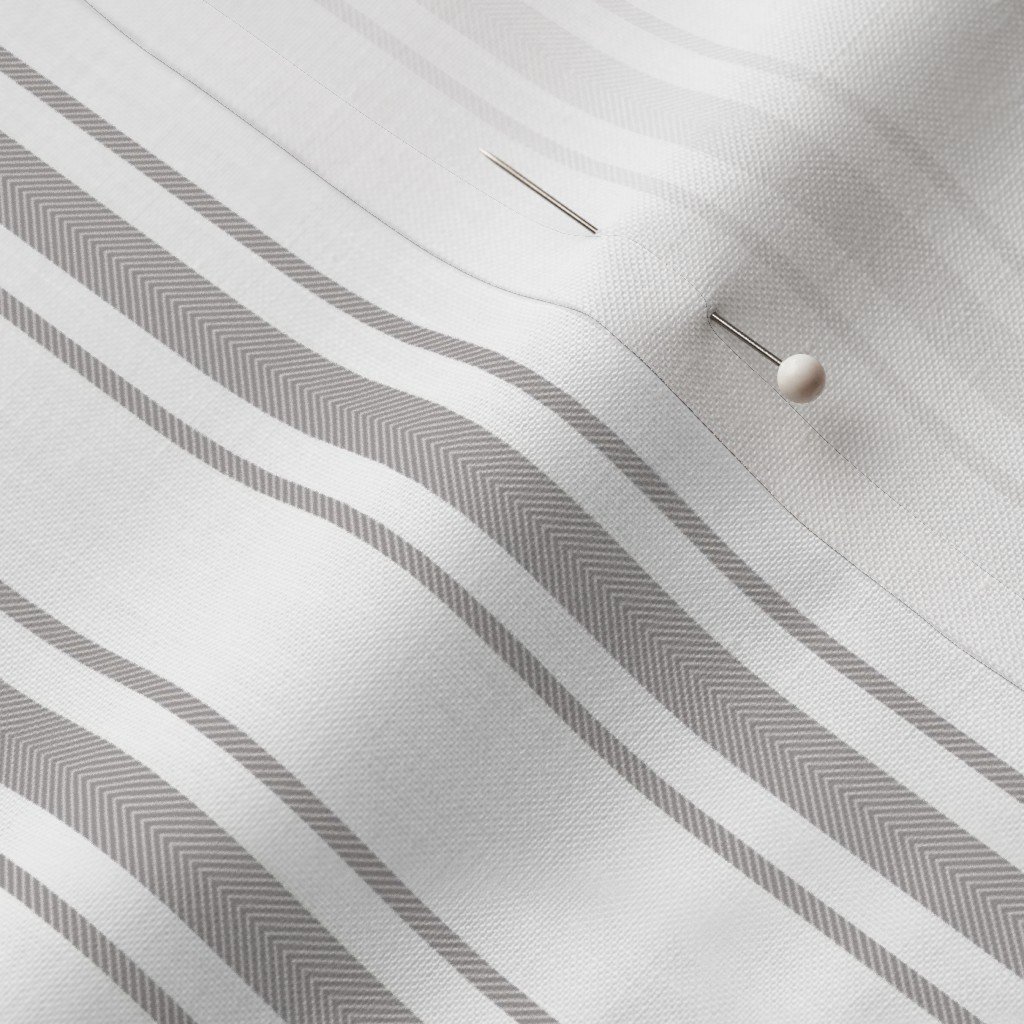 Small Fawn on White French Provincial Mattress Ticking Design Collection Home Decor Collection mattress stripes fabric