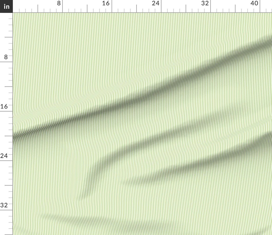 Grass Cuttings Green Pinstripe with White Pinstripes Dad Edit Home Styling Collection Home Decor Collection mown grass fabric