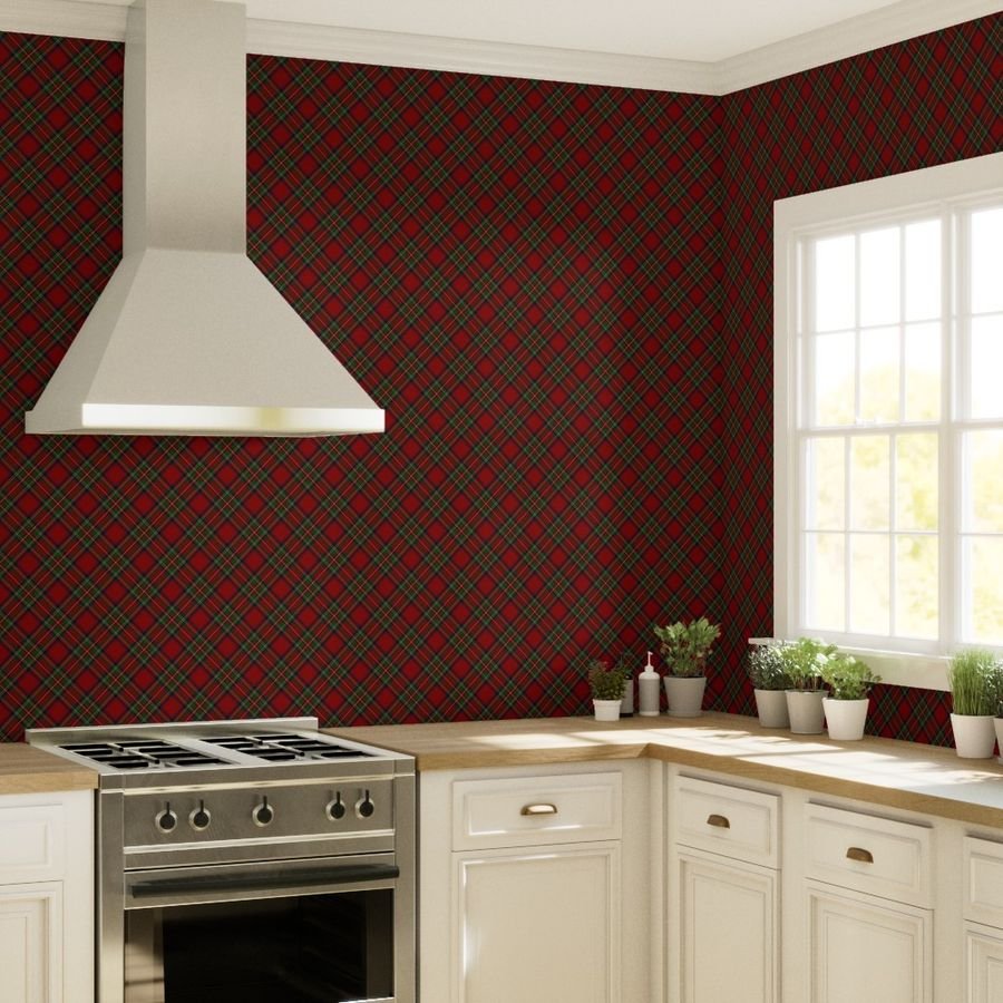 Royal Stewart Tartan Stuart Clan Plaid Tartan Wallpaper royal stewart tartan wallpaper