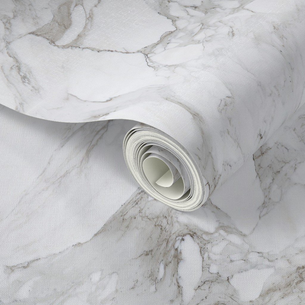 White Natural Marble - Natural Grey Veined Stone Home Decor Collection Design Collection white and grey marble wallpaper
