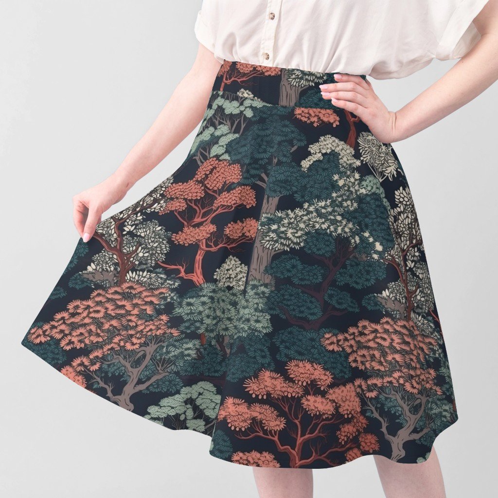 Japanese Tranquility Garden Endless Forest Interior Collection Decor Collection oriental garden fabric