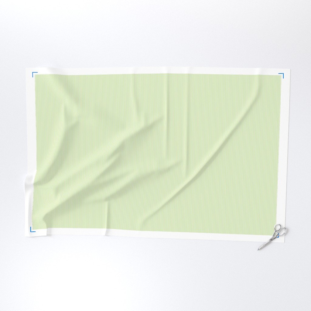 Grass Cuttings Green Pinstripe with White Pinstripes Dad Edit Fabric father fabric