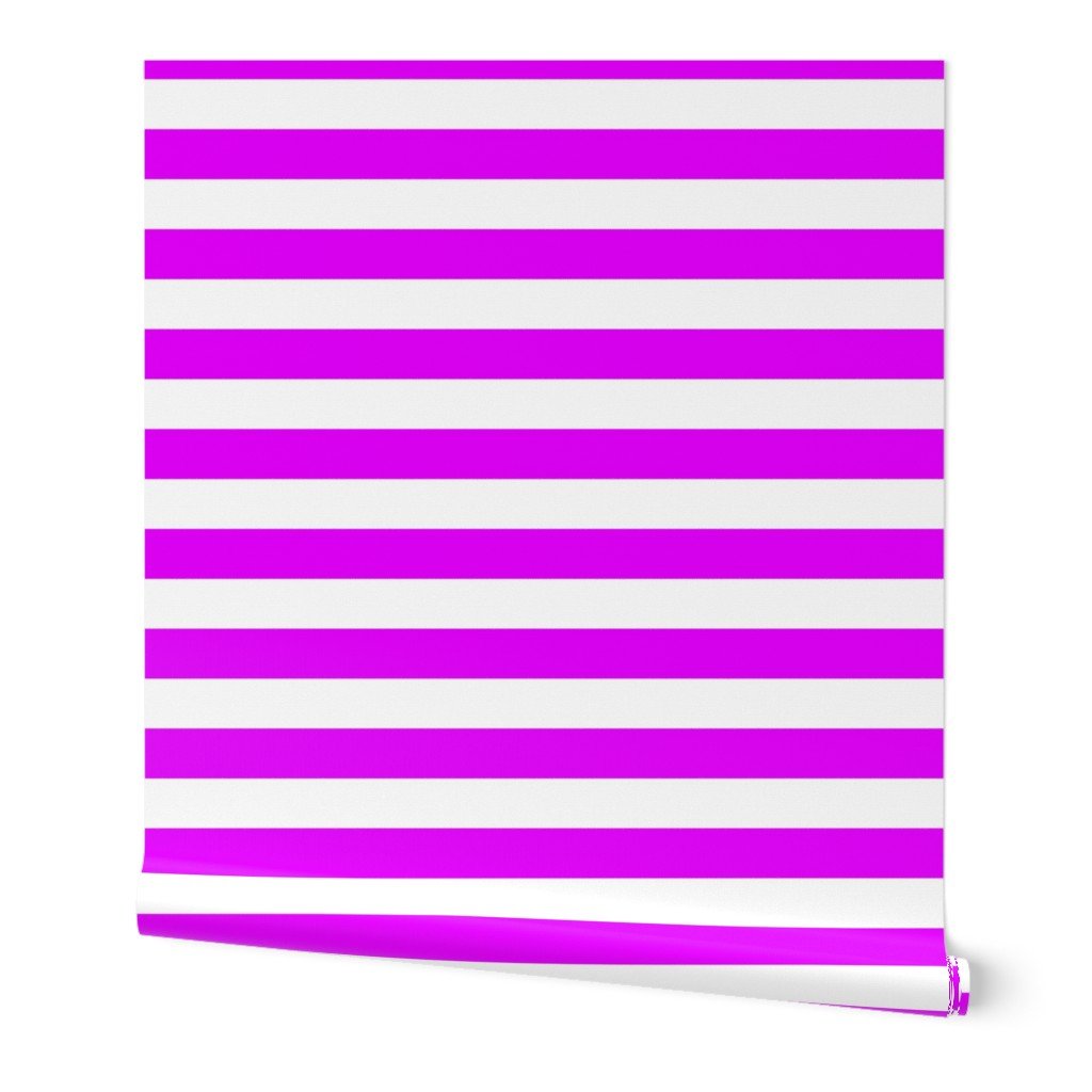 Orlando Orchid Pink Horizontal Tent Stripes Florida Colors of the Wallpaper horizontal stripes wallpaper