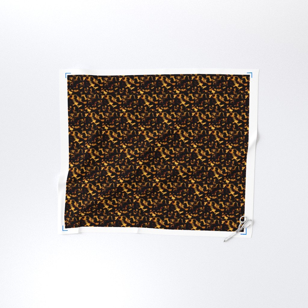 Smaller Gold and Brown Tortoiseshell Seamless Repeat Pattern Home Decor Collection Decor Collection gold tortoiseshell fabric