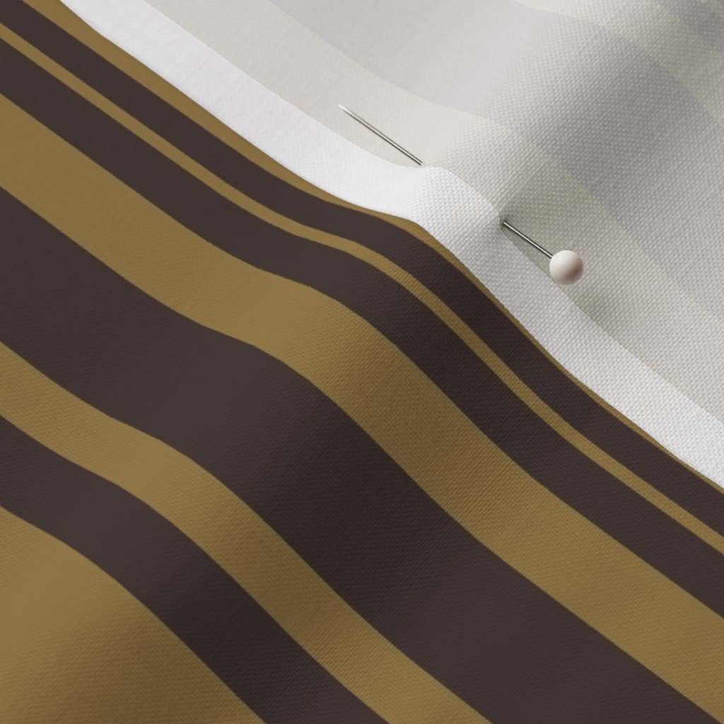 Louis Brown and Tan Dog Coordinate Vertical Stripes Print Fabric dog print fabric