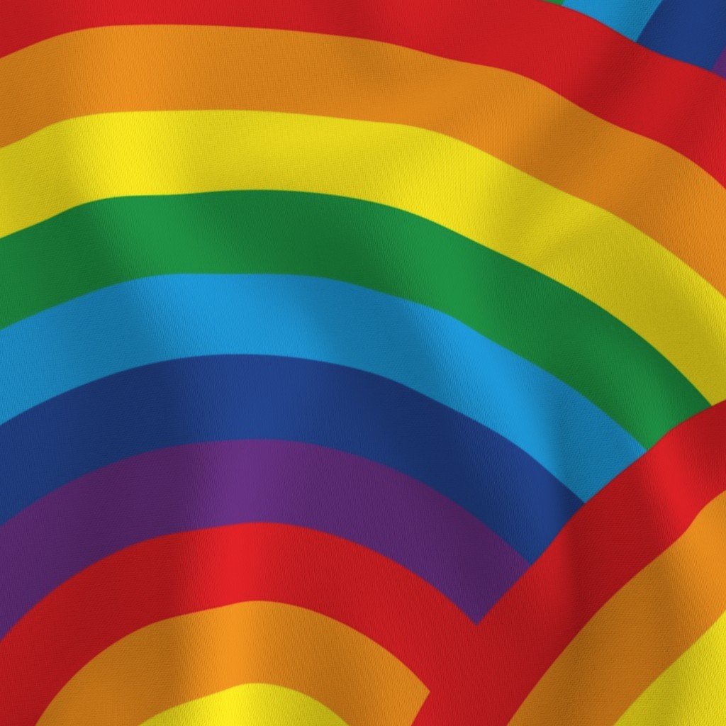 Kids Room Decor Bright Color Endless Rainbows Fabric nursery decor fabric