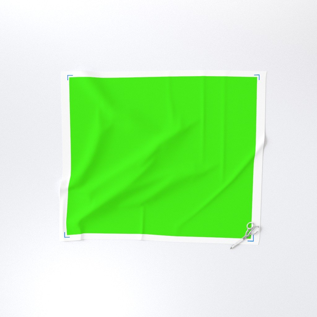 Bright Neon Green Golf Ball Dimples Fabric neon dimples fabric